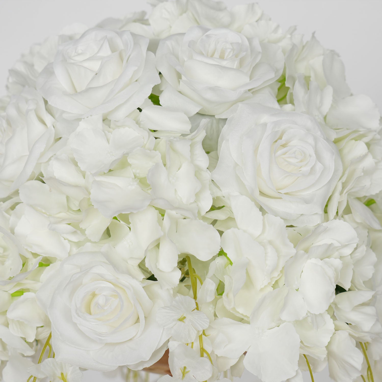 Uflower White Wedding Table Centerpiece Flower Arrangement